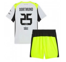 Borussia Dortmund Niklas Sule #25 Koszulka Wyjazdowa dzieci 2025-26 Krótki Rękaw (+ krótkie spodenki)